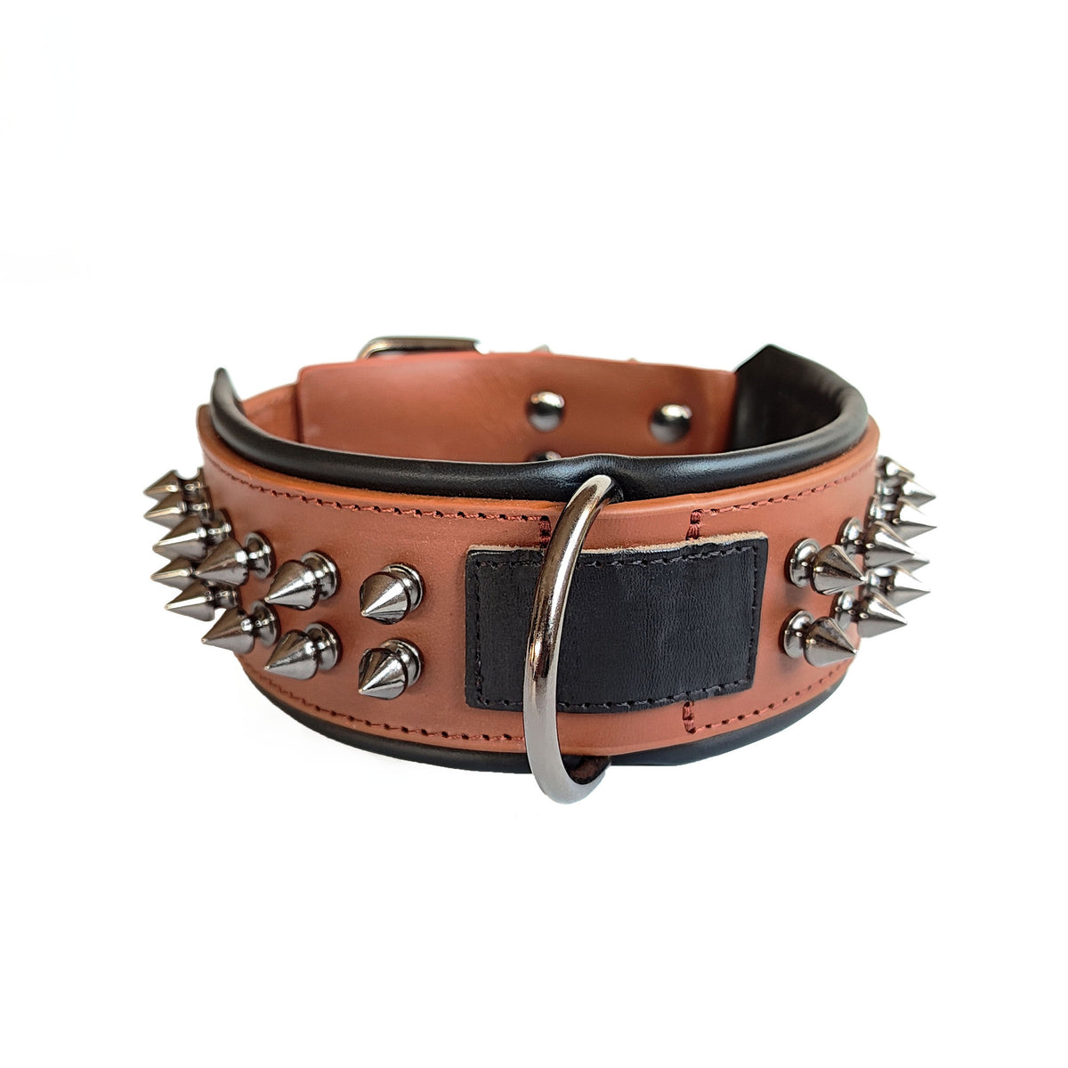 Riveted Leather Dog Collar