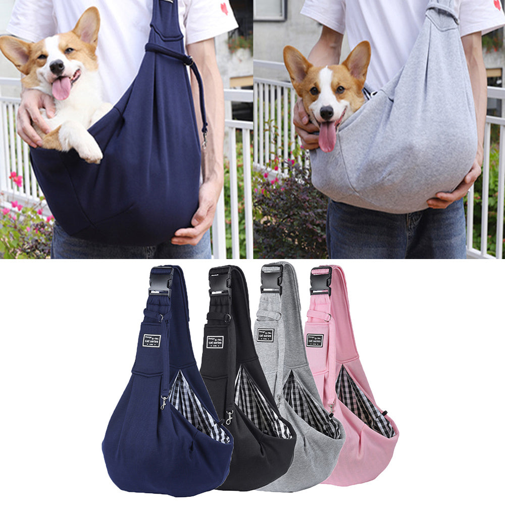 Cotton Pet Sling Carrier Bag