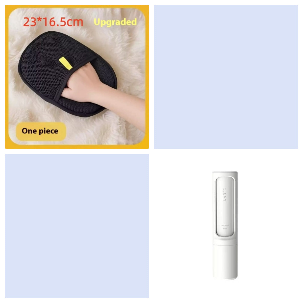 Reusable Pet Hair Remover Brush - Set8