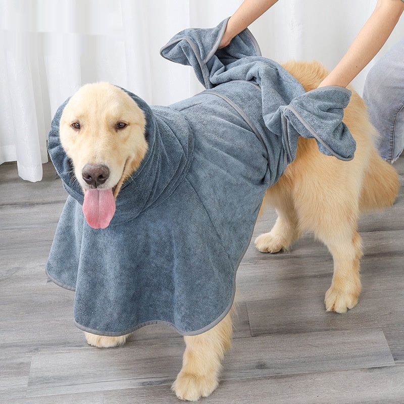Dog Bathrobe Towel