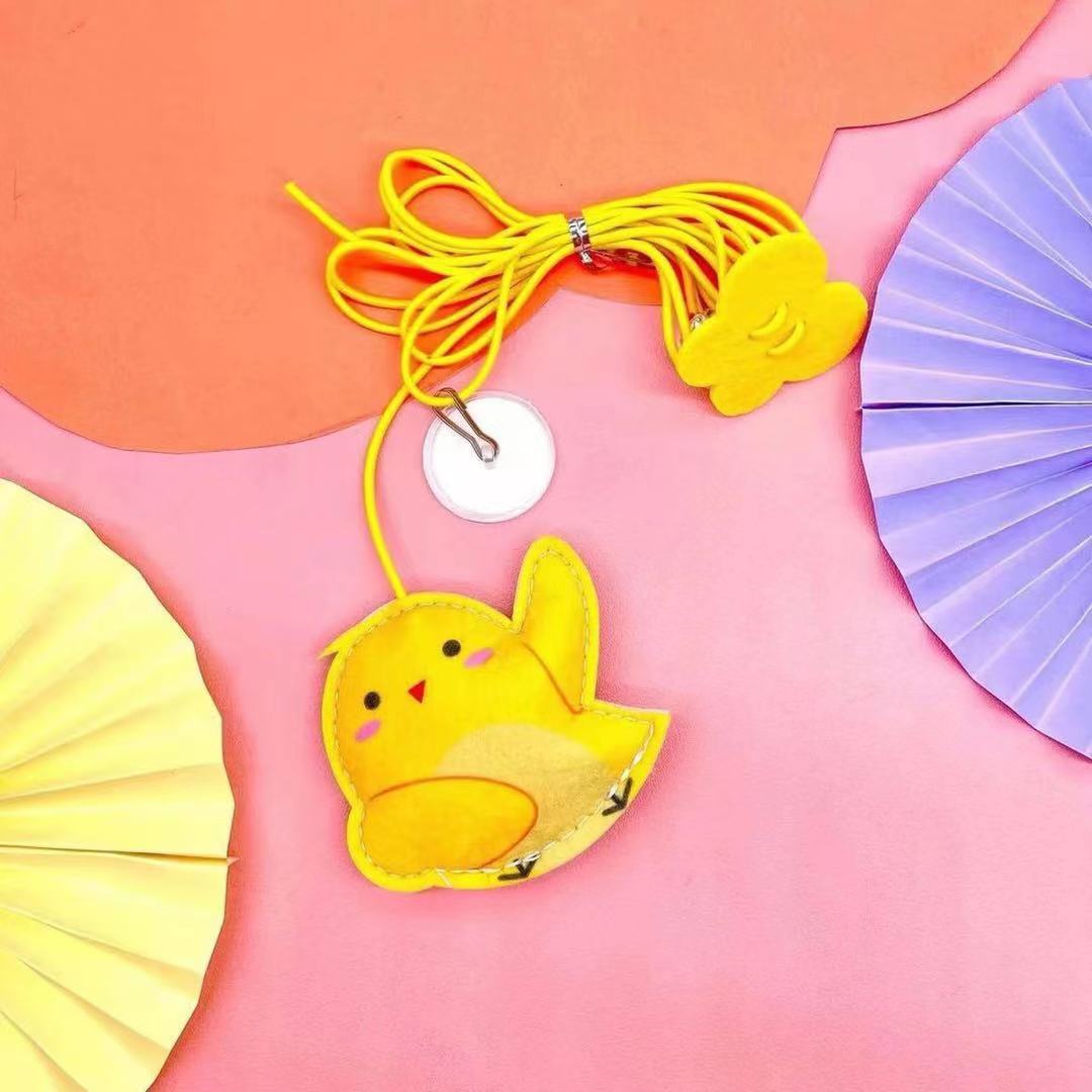 Hanging Elastic Rope Cat Toy - Chick