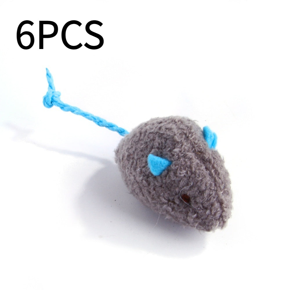 Plush Mouse Toy for Cats