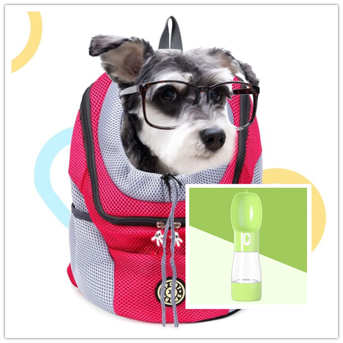 Two-Tone Dog Carrier Backpack