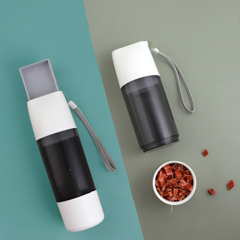 2-in-1 Pet Water and Food Bottle