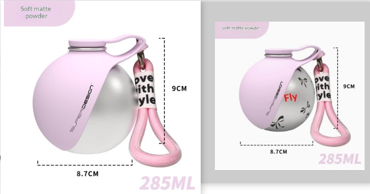 Dog Water Bottle with Waste Bag Dispenser - Set3 / Unprinted and Printed