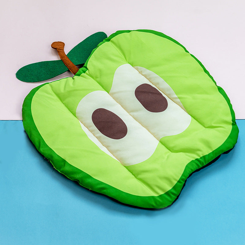 Fruit Design Pet Mat - Apple pet pad
