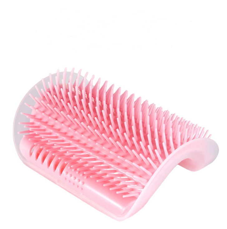 Cat Corner Self-Grooming Brush - Pink