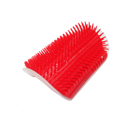 Cat Corner Self-Grooming Brush - Red