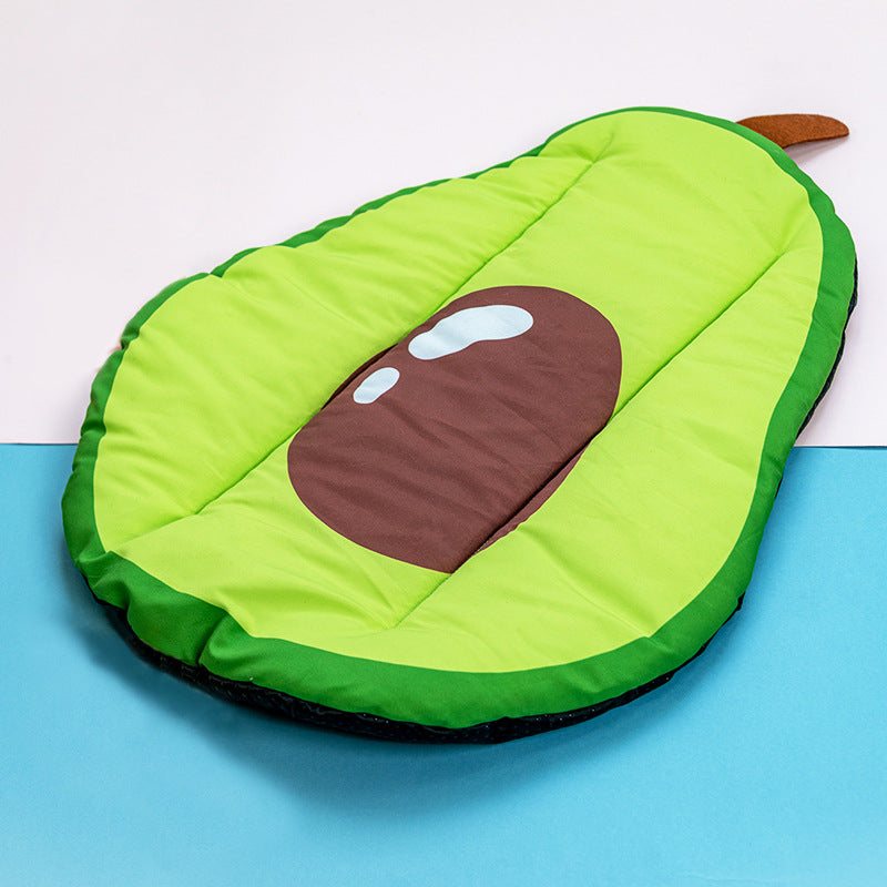 Fruit Design Pet Mat - Avocado pet pad