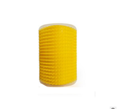 Cat Corner Self-Grooming Brush - Yellow