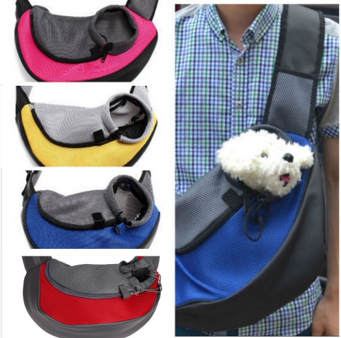 Padded Mesh Pet Sling Bag