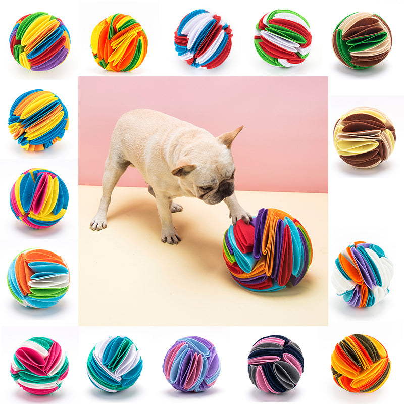 Foldable Snuffle Ball for Dogs