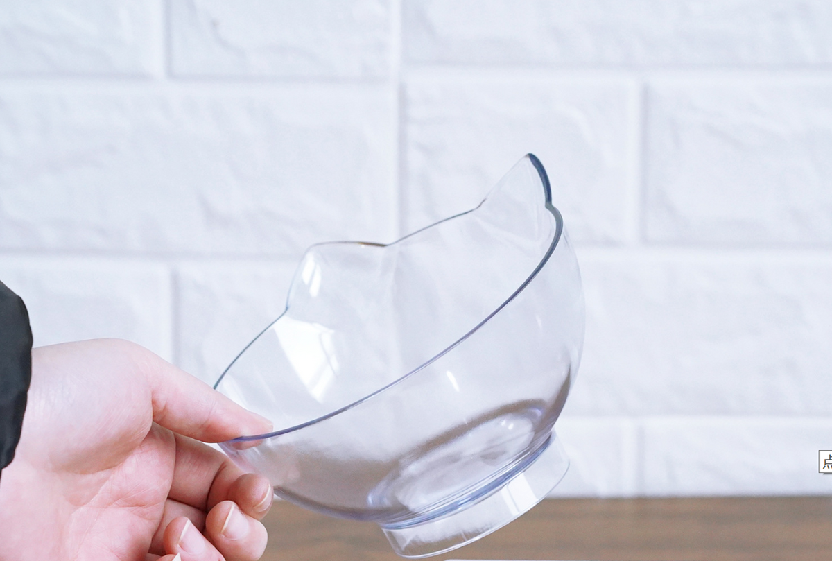 Tilted Cat Ear Pet Bowl