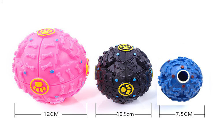 Rubber Treat Dispenser Ball for Dogs