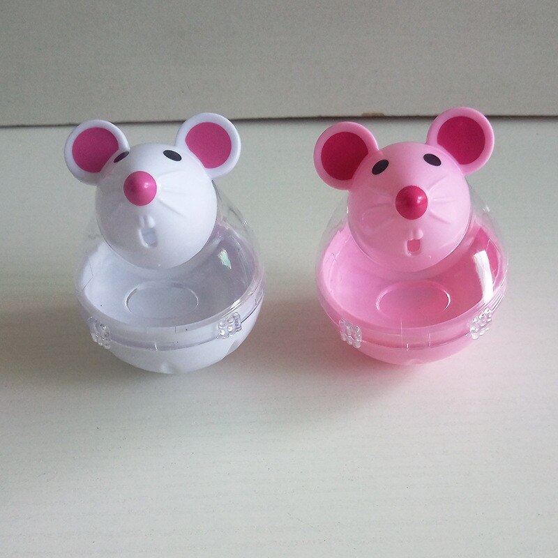 Mouse-Shaped Treat Tumbler for Pets