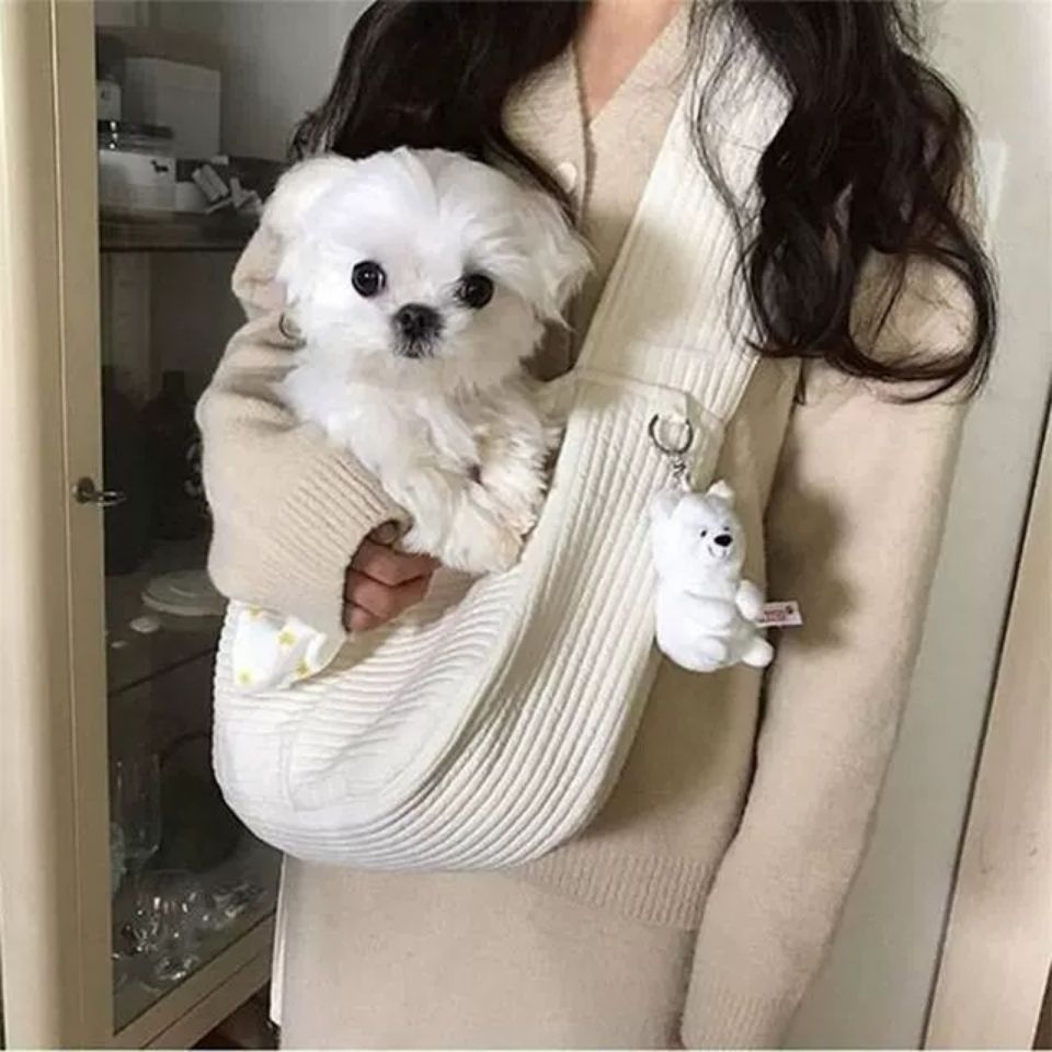 Canvas Pet Carrier Tote Bag