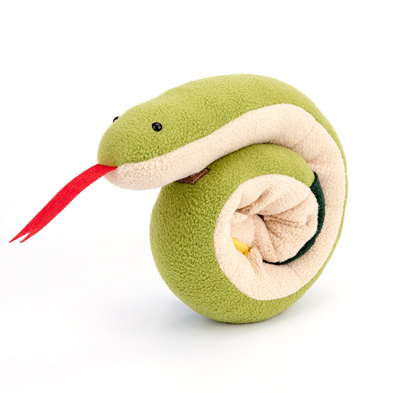 Snake-Shaped Snuffle Toy for Dogs