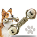 Rope Dumbbell Tug Toy for Dogs