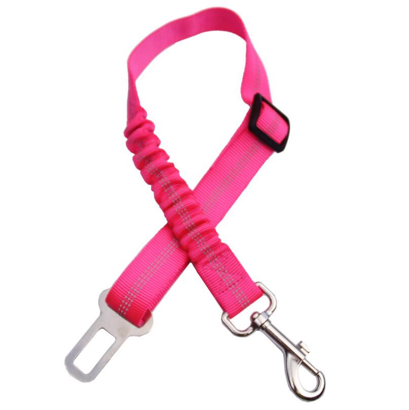 Elastic Dog Car Seat Belt Tether