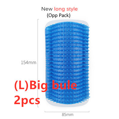 Cat Corner Self-Grooming Brush - Big bule 2pcs