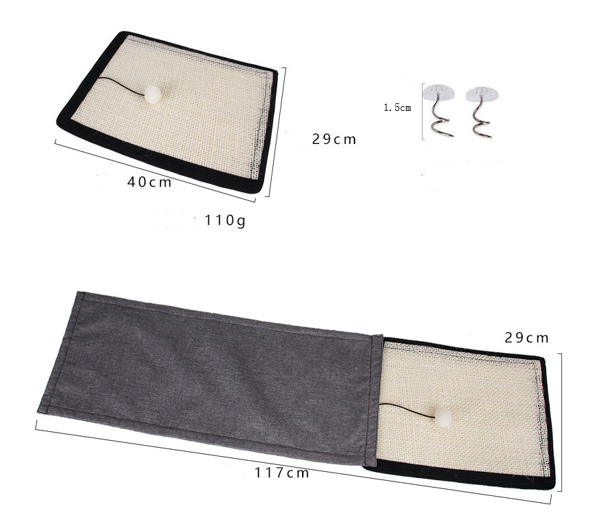 Sisal Scratching Pad for Sofas and Tables