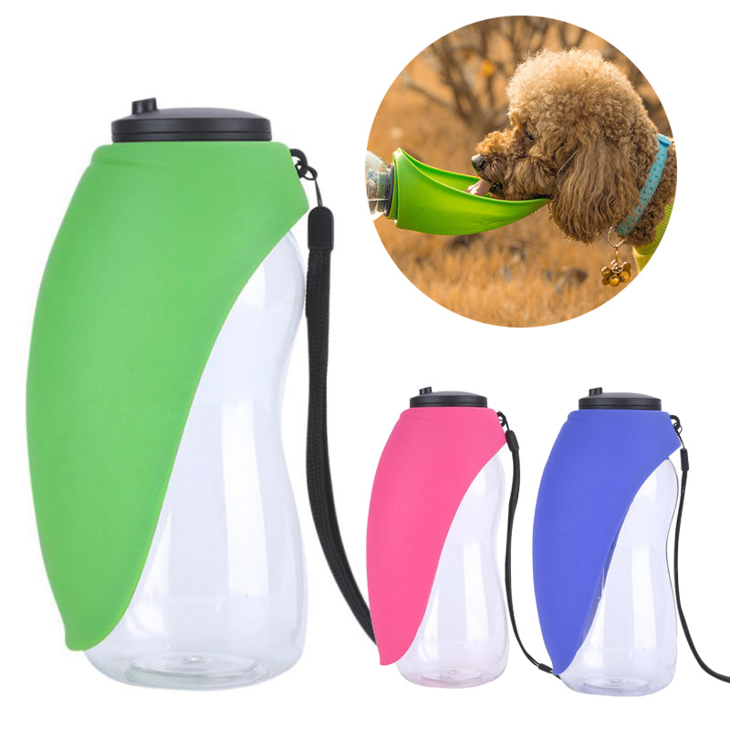 Wide-Trough Pet Water Bottle