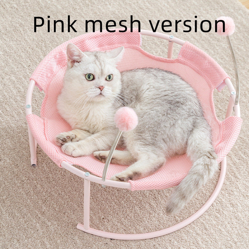 Long Plush Cat Hammock Pad