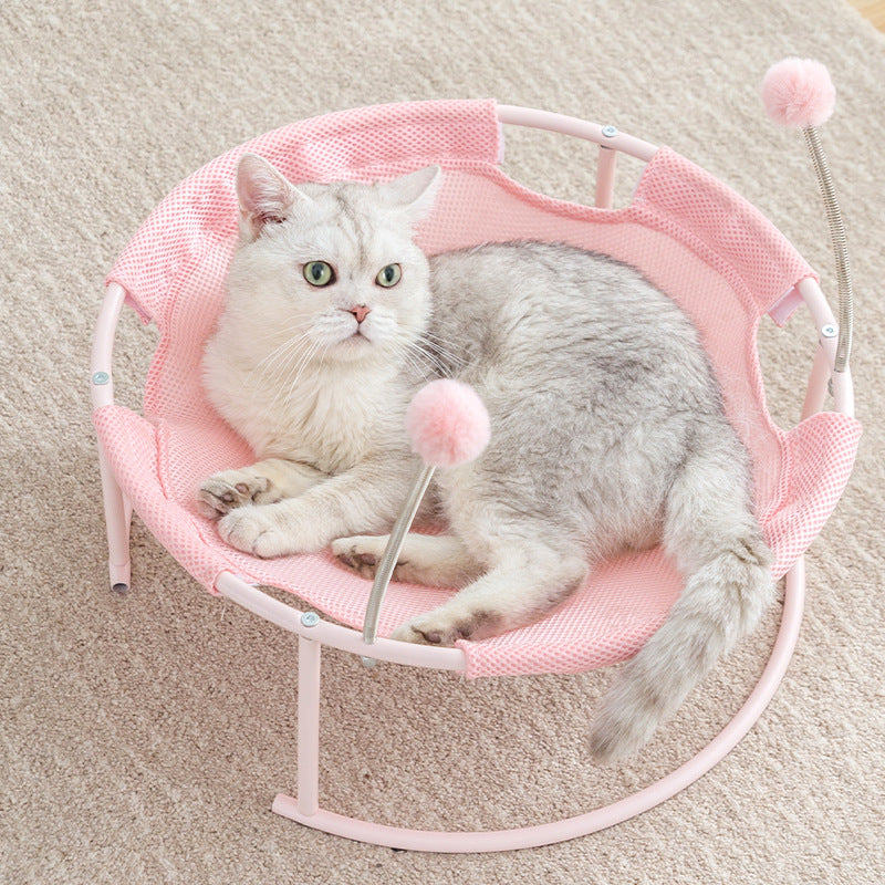 Long Plush Cat Hammock Pad