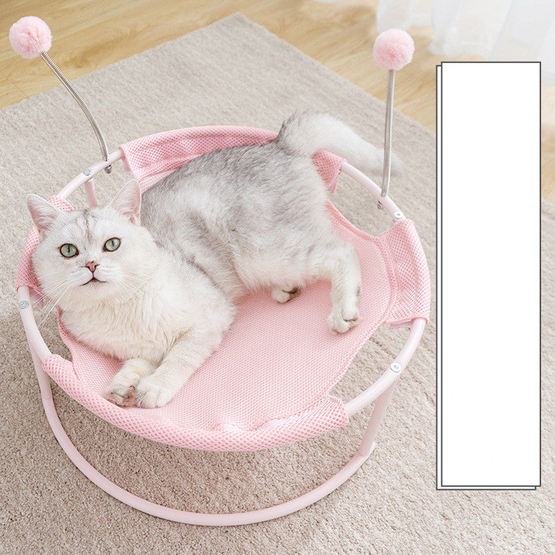 Long Plush Cat Hammock Pad