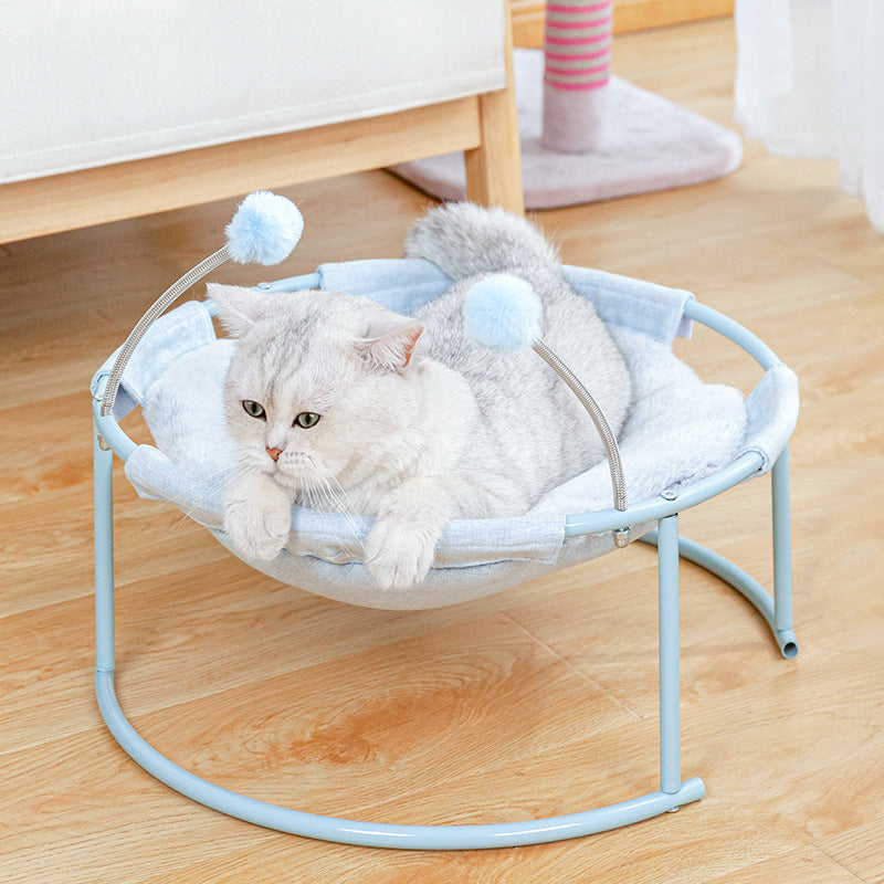 Long Plush Cat Hammock Pad