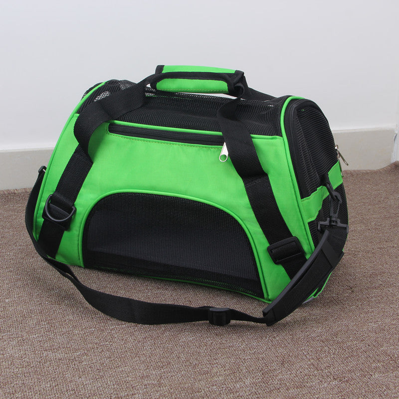 Portable Mesh Pet Carrier Bag
