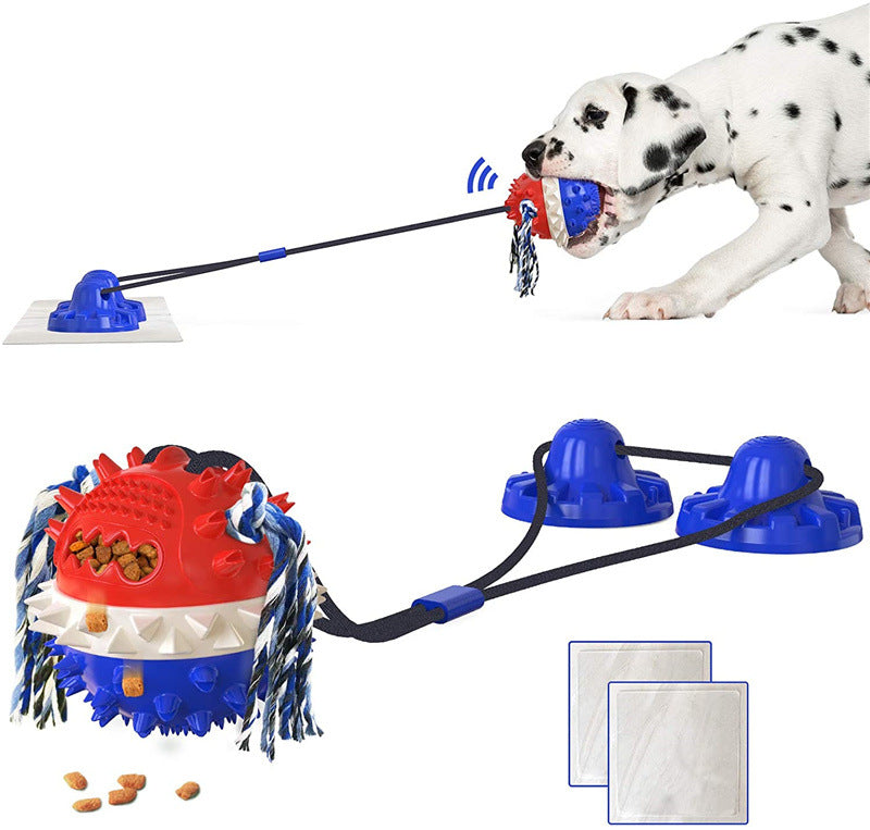 Suction Cup TPR Chew Toy for Dogs