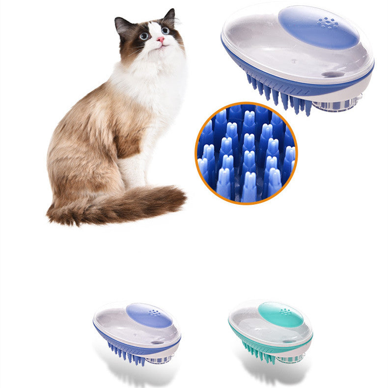 Shampoo Dispensing Pet Bath Brush