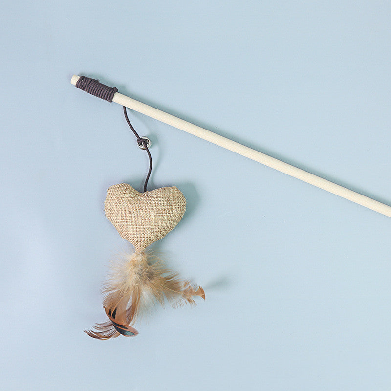 Feather and Bell Toy for Cats