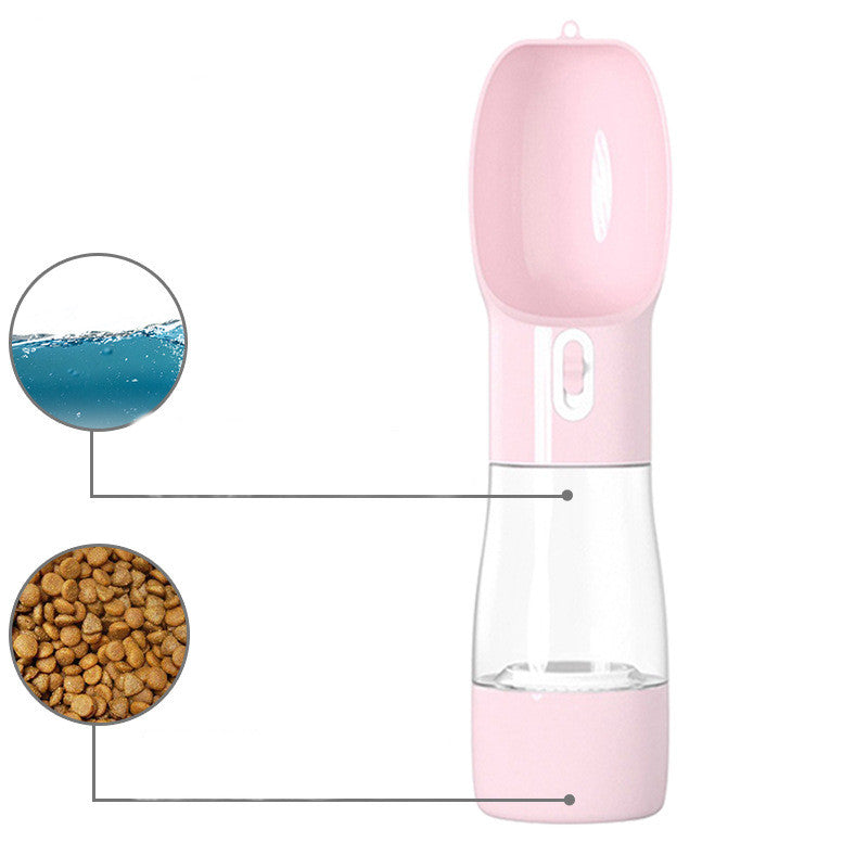 Clear Dog Travel Water Bottle