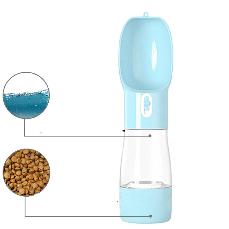 Clear Dog Travel Water Bottle
