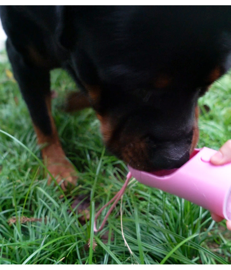 Clear Dog Travel Water Bottle