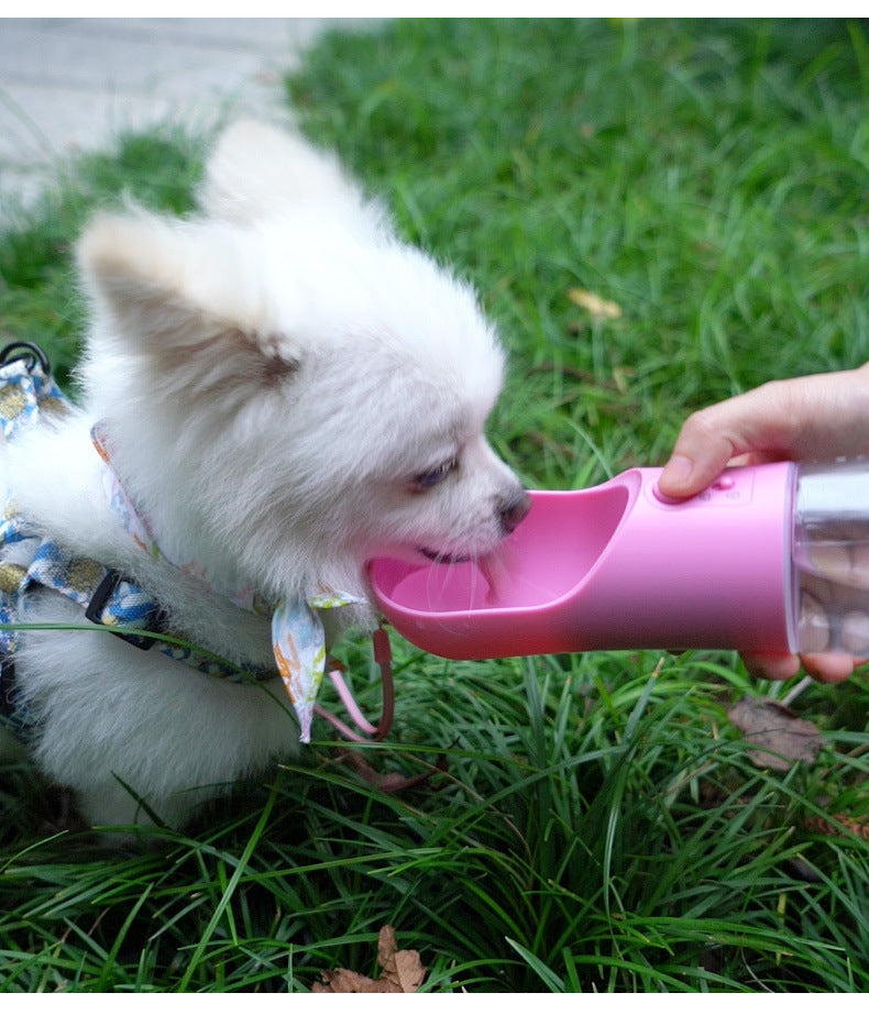 Clear Dog Travel Water Bottle