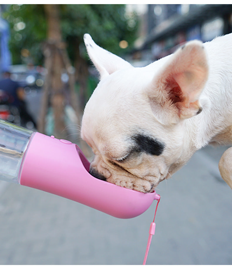 Clear Dog Travel Water Bottle