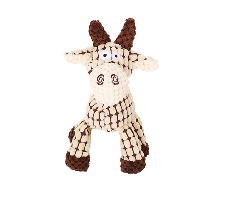 Plush Donkey and Friends Dog Toy