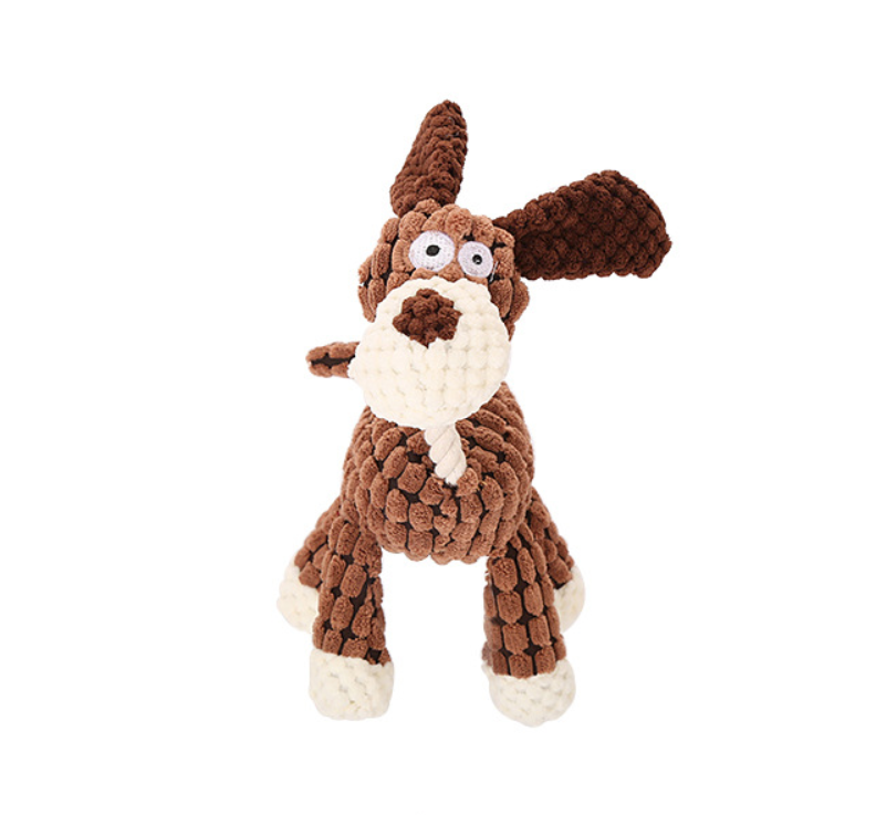 Plush Donkey and Friends Dog Toy