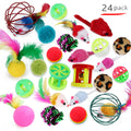 Cat Toy Variety Set (24 Pieces)