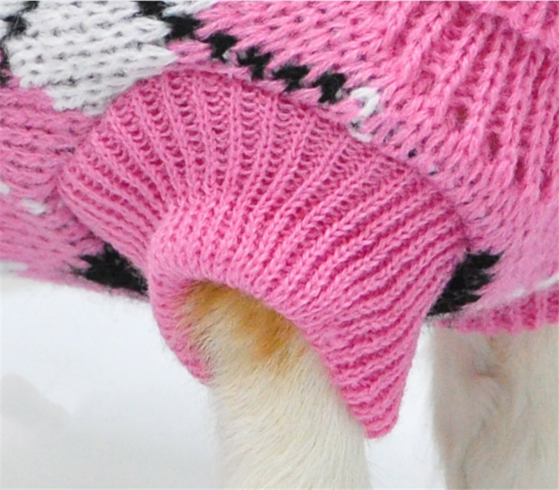 Acrylic Knit Sweater for Small Dogs
