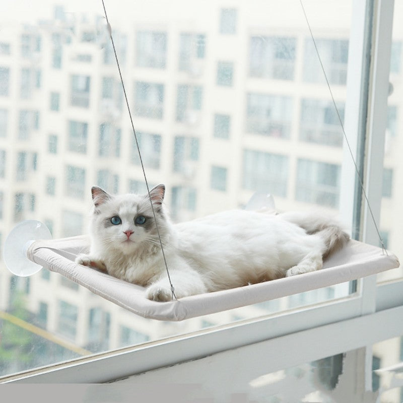 Suction Cup Window Cat Hammock - Silver moon ash