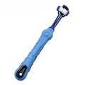 Three-Sided Dog Toothbrush