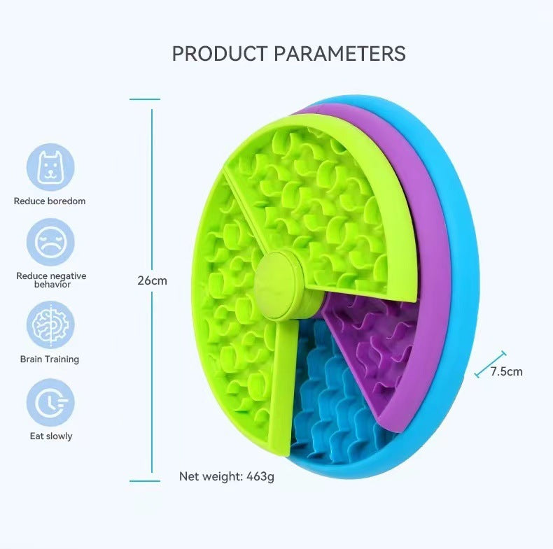 Rotating Puzzle Pet Feeder