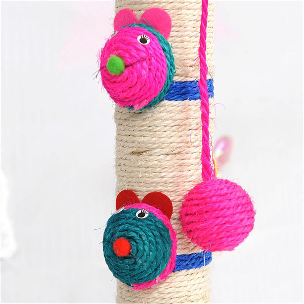 Sisal Cat Scratching Post with Round Base