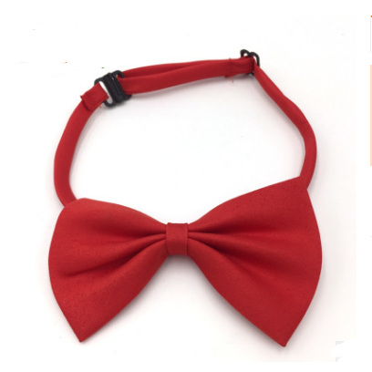 Adjustable Solid Color Pet Bow Tie