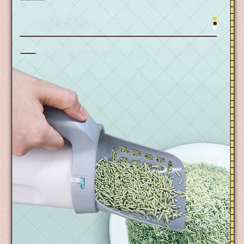 Removable Cat Litter Scoop and Bag Set