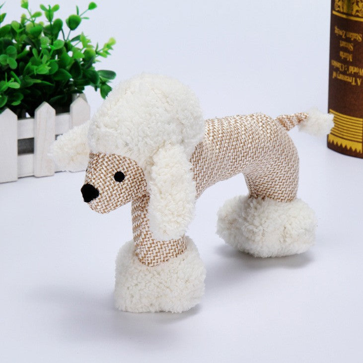 Squeaky Plush Animal Toy for Dogs